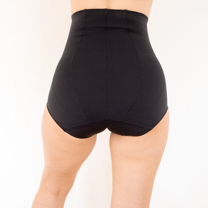 High-waisted black Emama high waist shapewear briefs on sale at 3rd half price