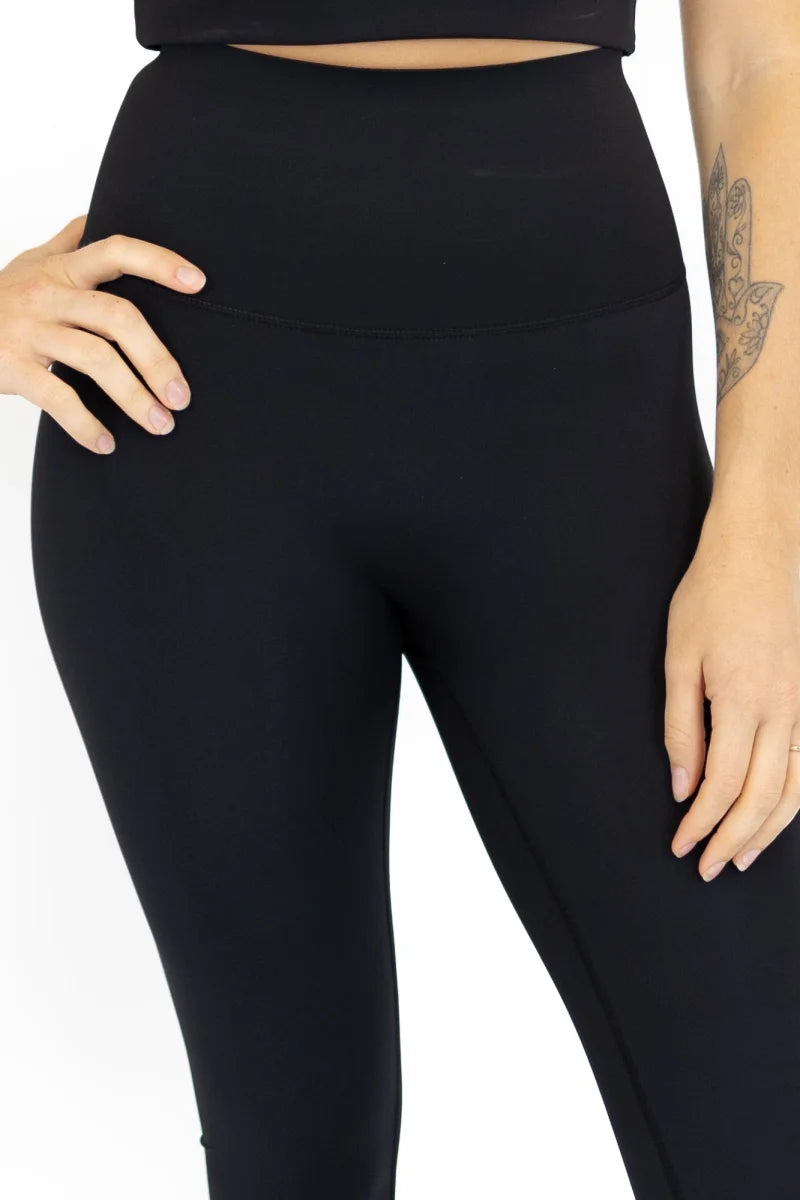 Black high-waisted Shaper Move Leggings for activewear and shapewear enthusiasts