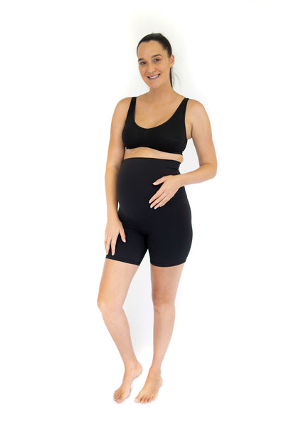 emama Maternity Bike Shorts - Black